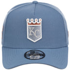 Kansas City Royals MLB Faded Blue New Era 9FORTY