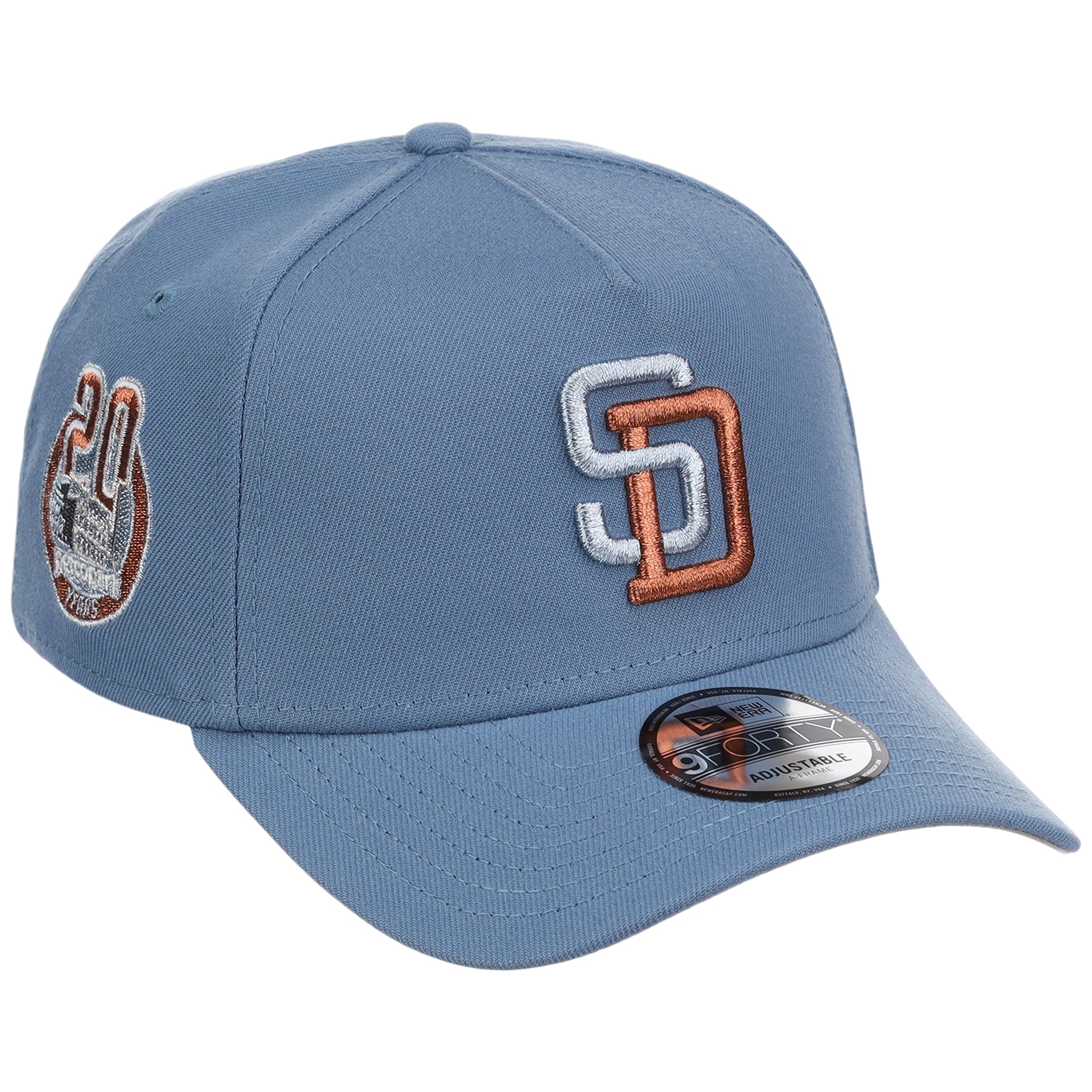 San Diego Padres MLB Faded Blue New Era 9FORTY