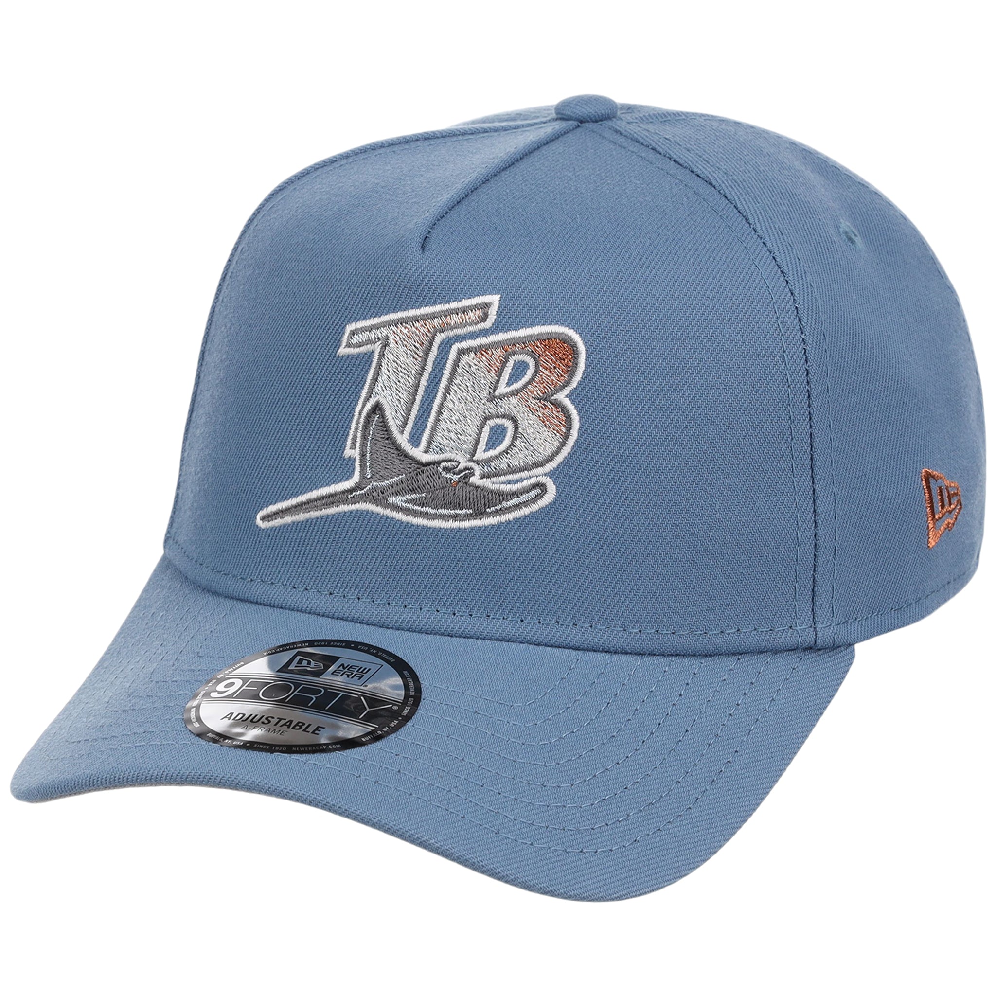 Tampa Bay Rays MLB Faded Blue New Era 9FORTY