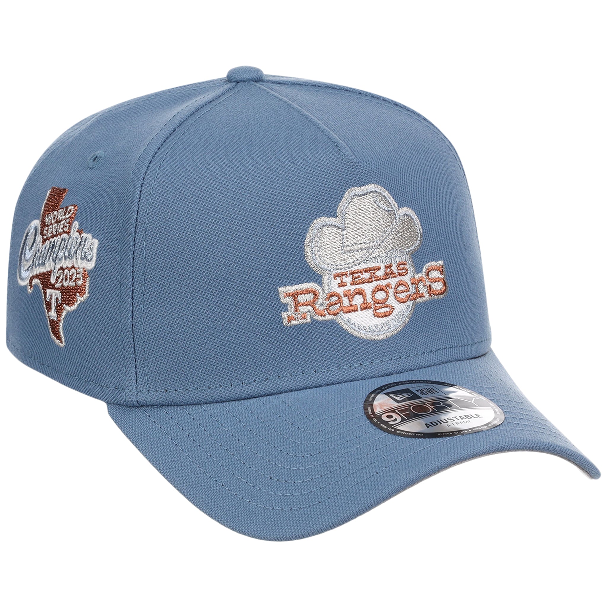 Texas Rangers MLB Faded Blue New Era 9FORTY