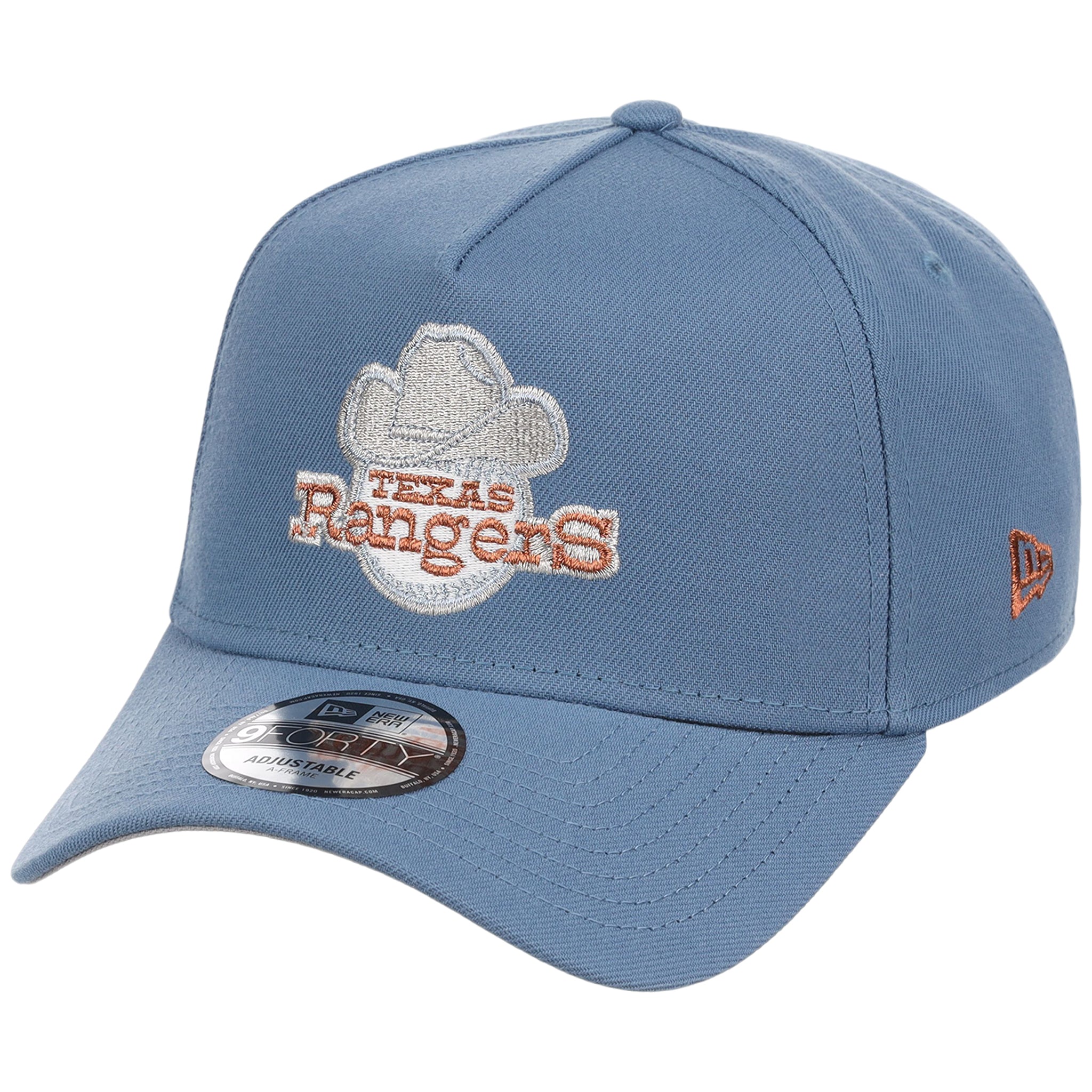 Texas Rangers MLB Faded Blue New Era 9FORTY