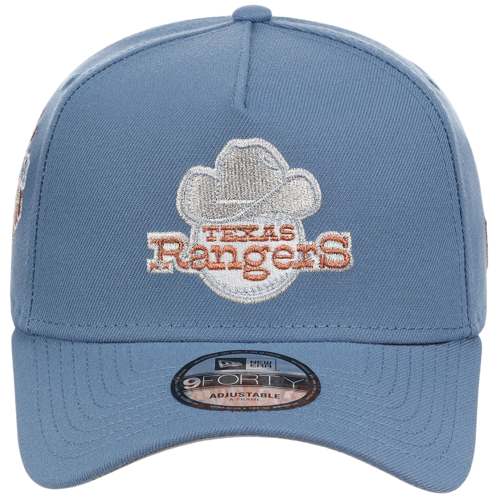 Texas Rangers MLB Faded Blue New Era 9FORTY