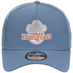 Texas Rangers MLB Faded Blue New Era 9FORTY