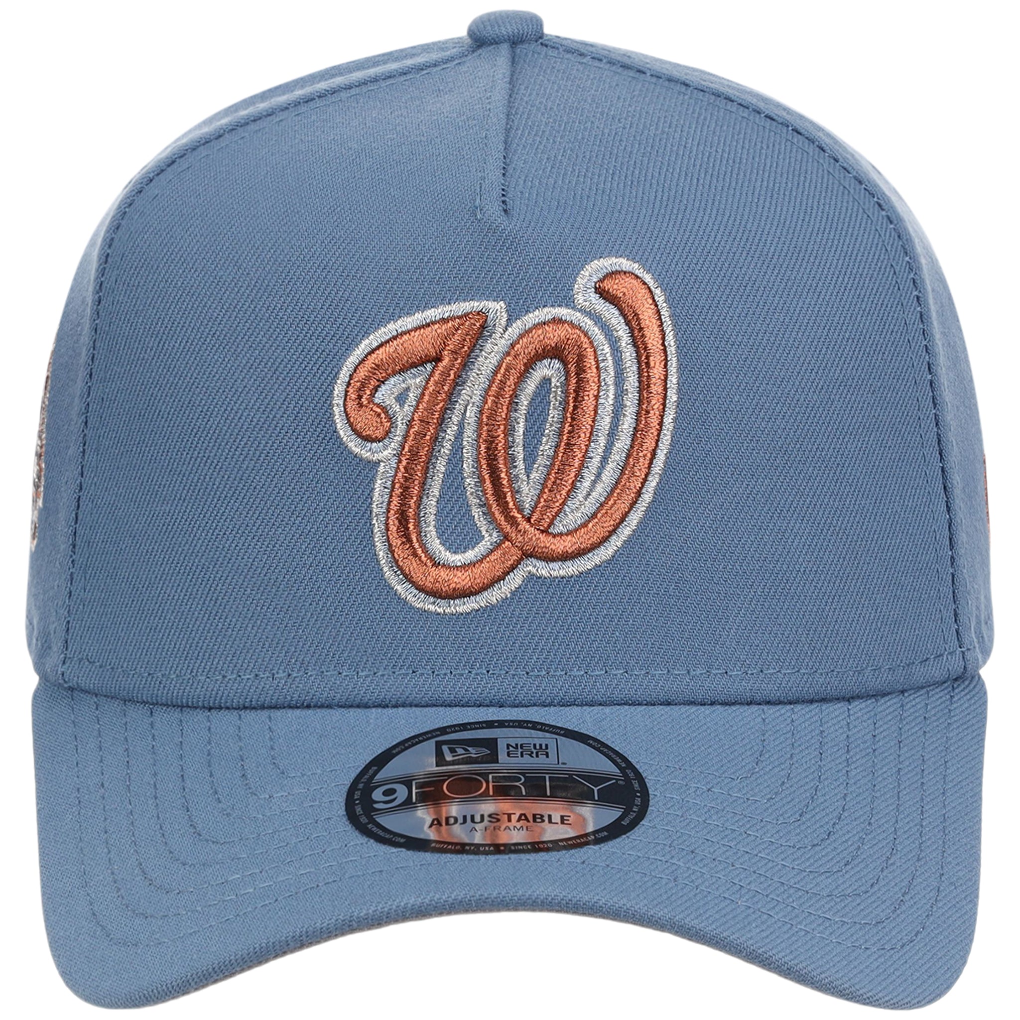 Washington Nationals MLB Faded Blue New Era 9FORTY