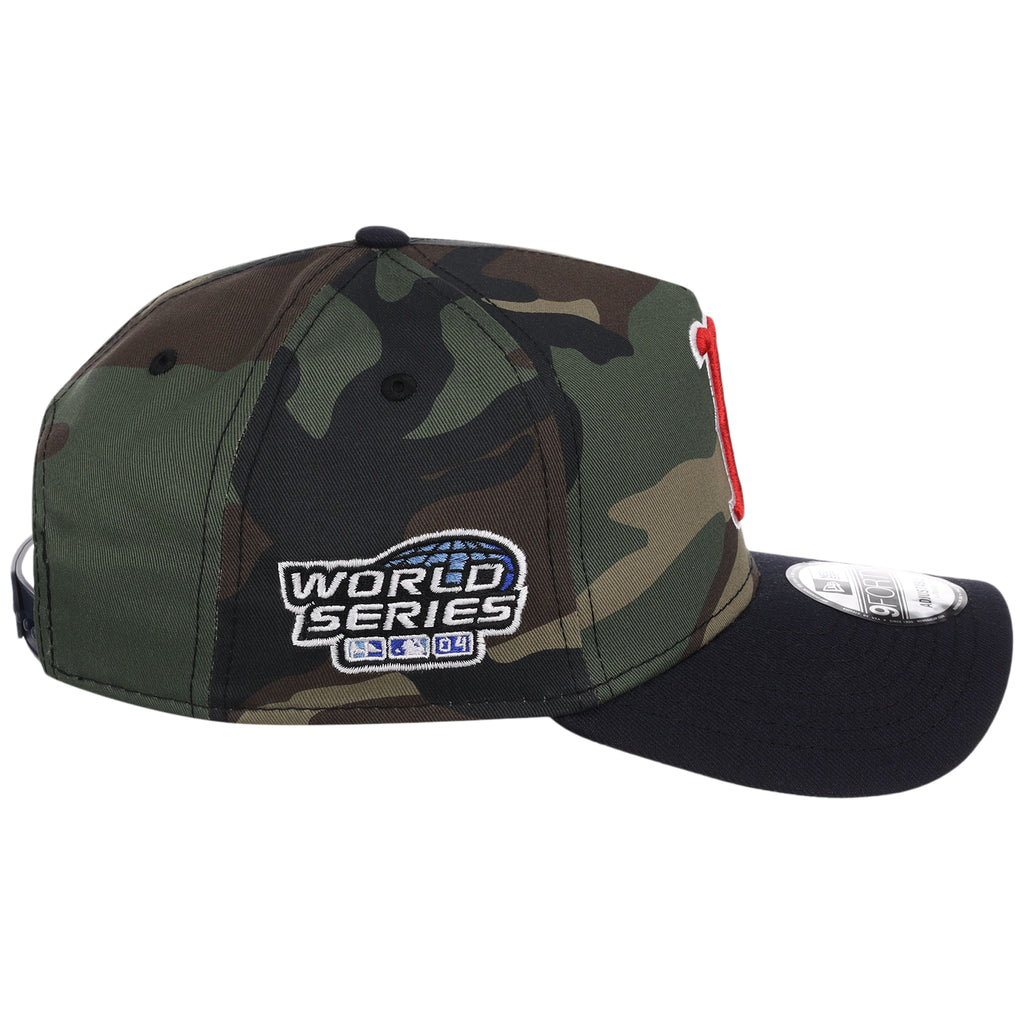 Boston Red Sox MLB Woodland Contrast New Era 9FORTY