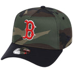 Boston Red Sox MLB Woodland Contrast New Era 9FORTY