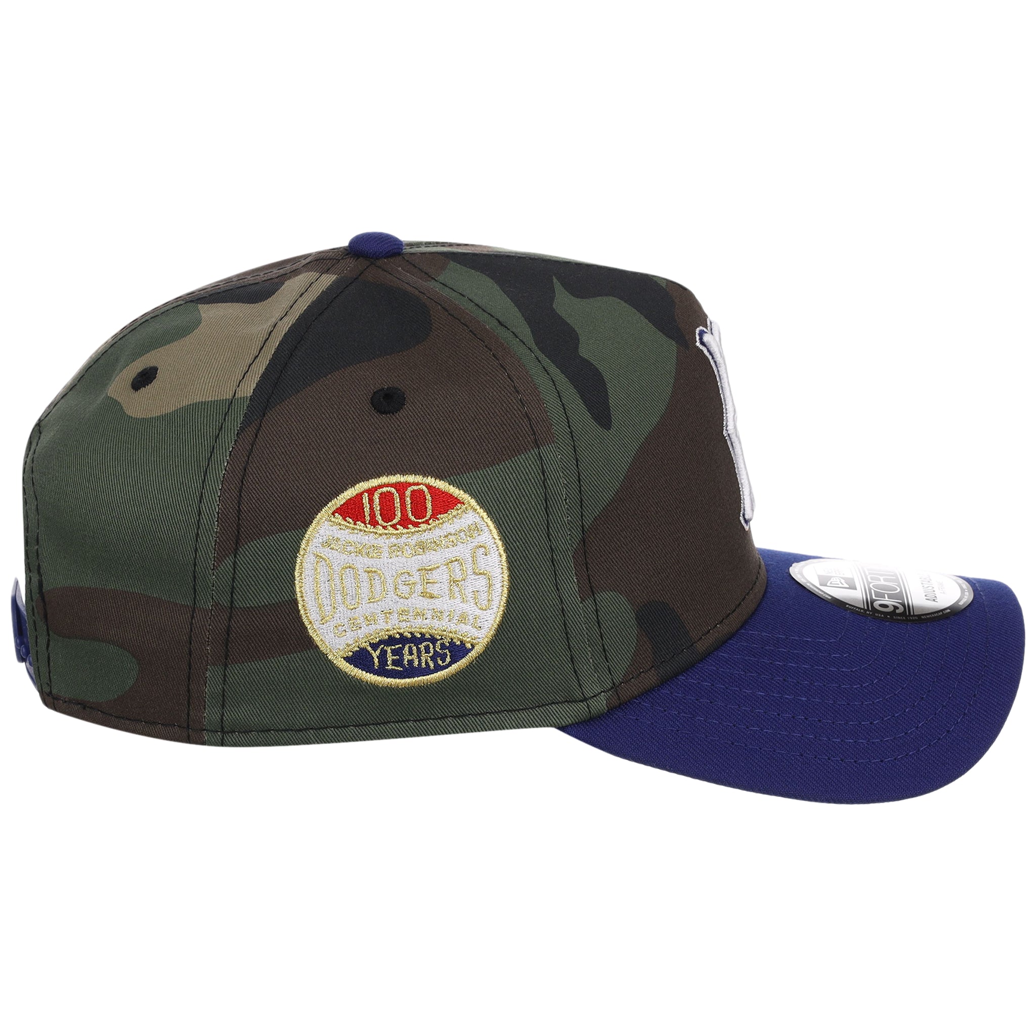 Brooklyn Dodgers MLB Woodland Contrast New Era 9FORTY
