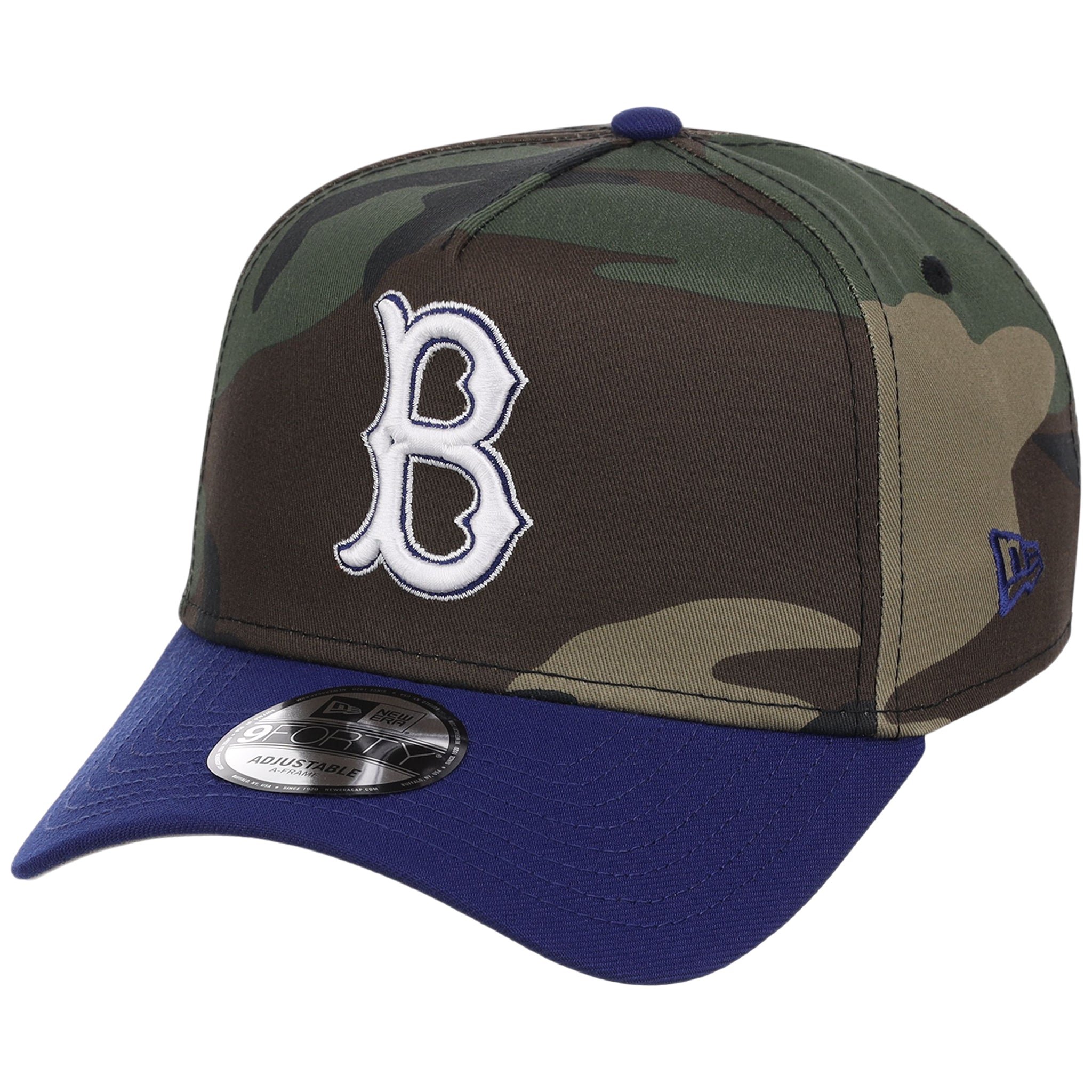 Brooklyn Dodgers MLB Woodland Contrast New Era 9FORTY