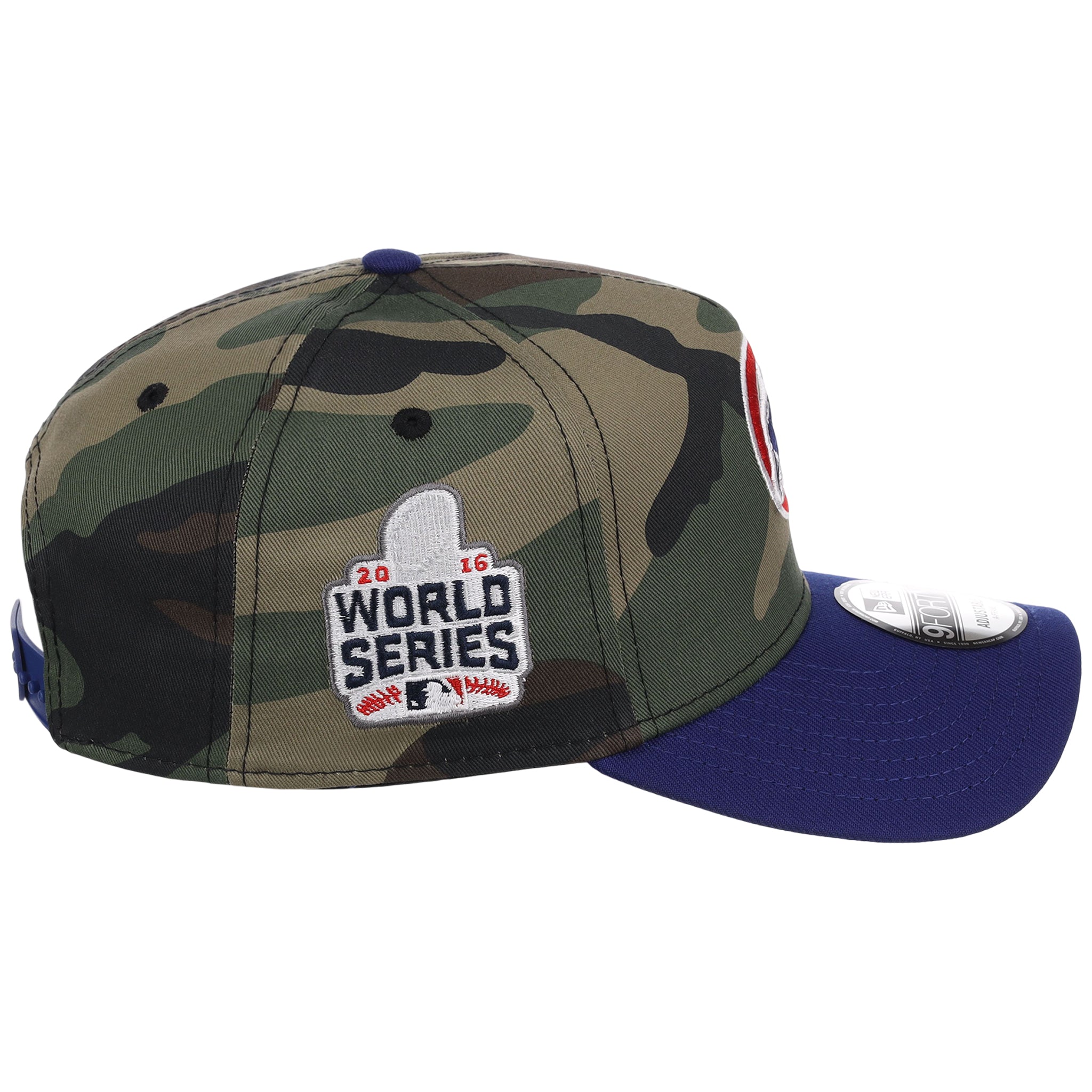 Chicago Cubs MLB Woodland Contrast New Era 9FORTY