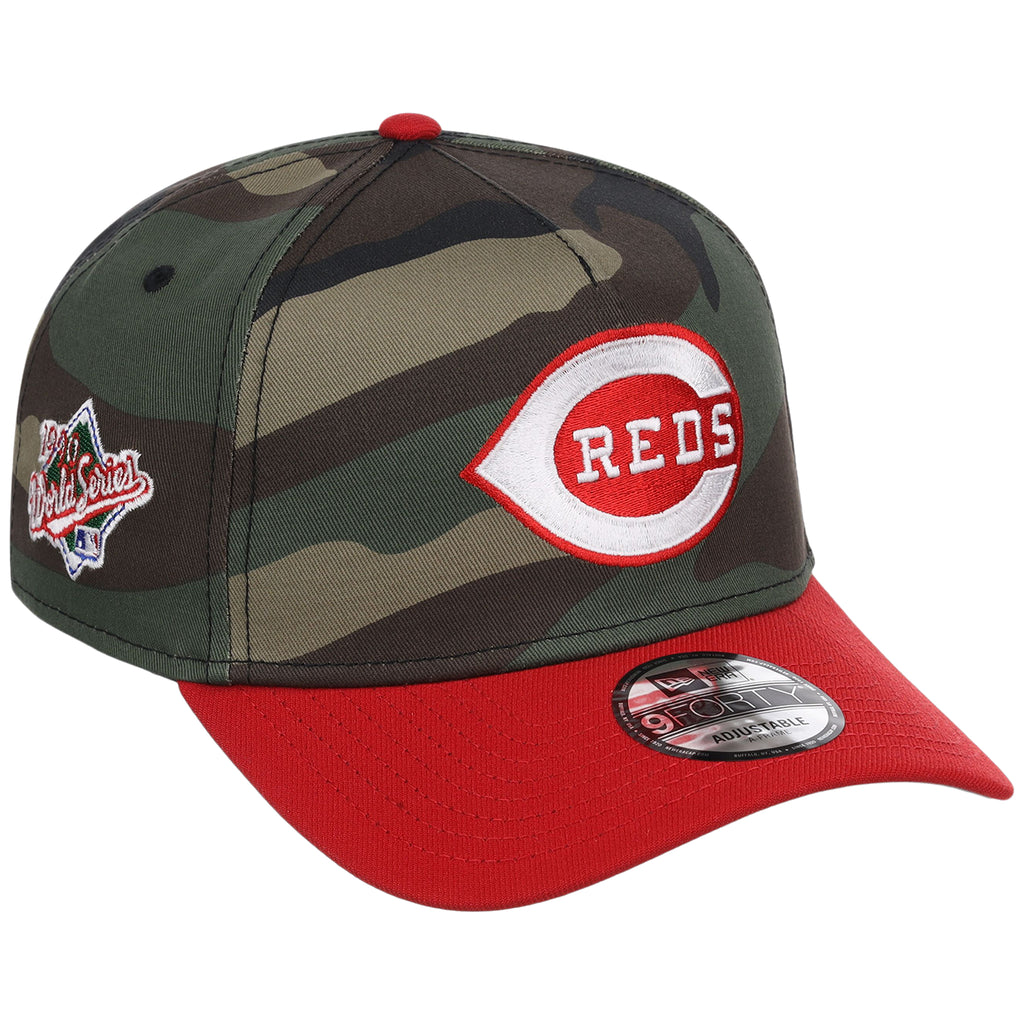 Cincinnati Reds MLB Woodland Contrast New Era 9FORTY