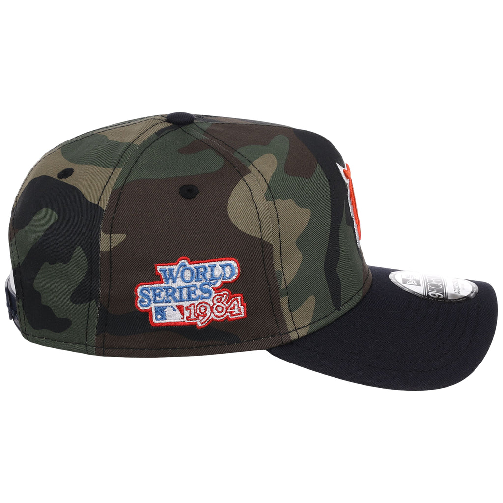 Detroit Tigers MLB Woodland Contrast New Era 9FORTY