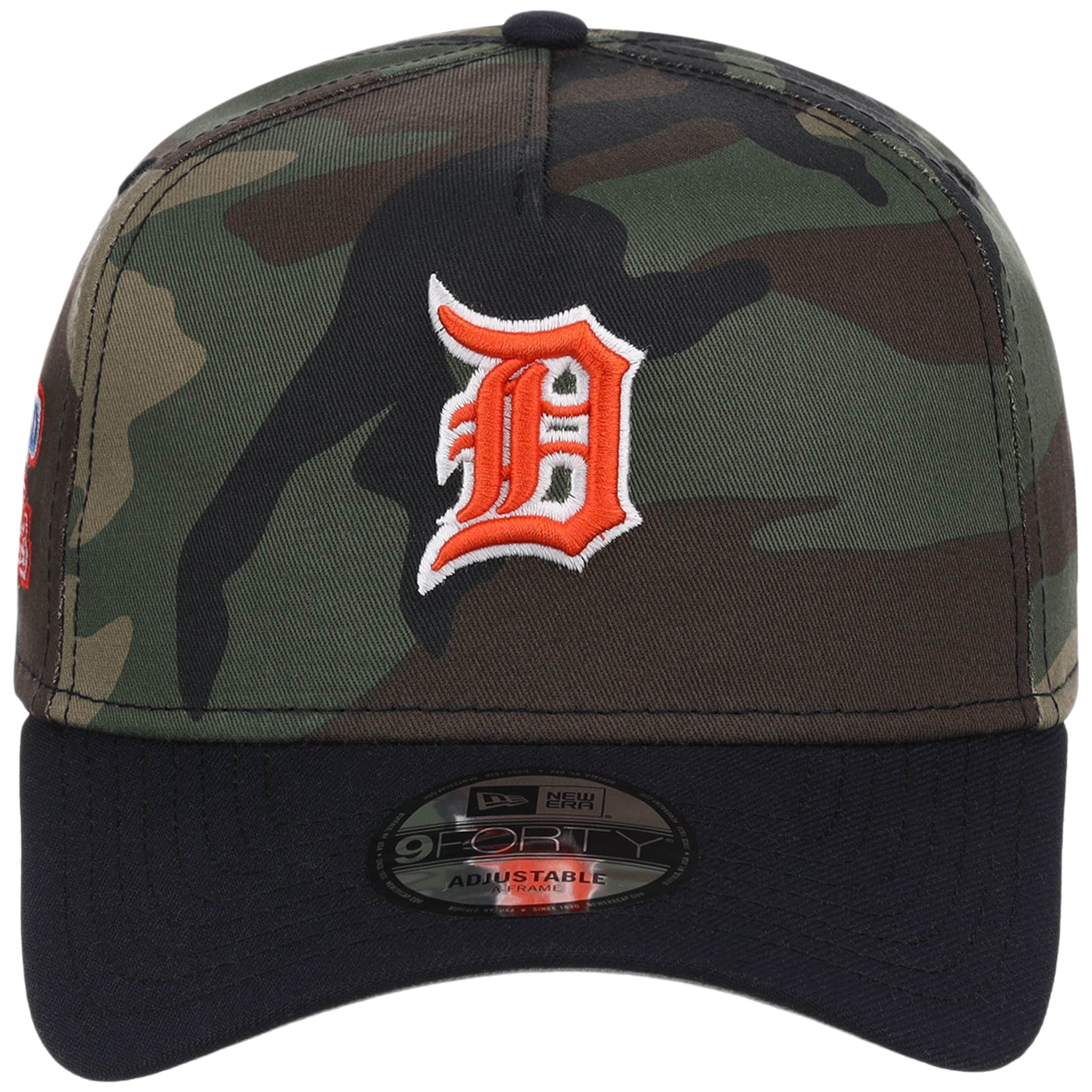Detroit Tigers MLB Woodland Contrast New Era 9FORTY