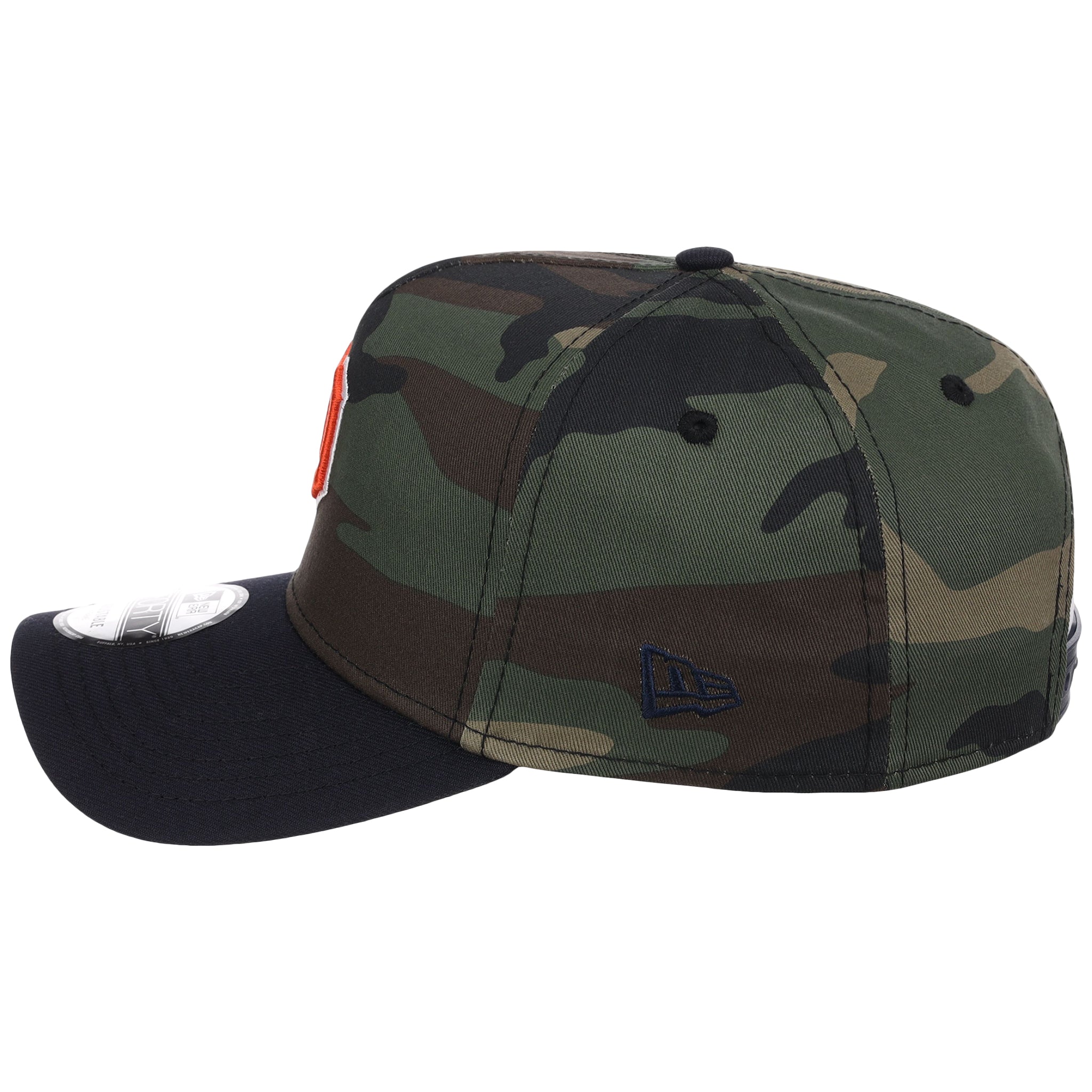 Detroit Tigers MLB Woodland Contrast New Era 9FORTY