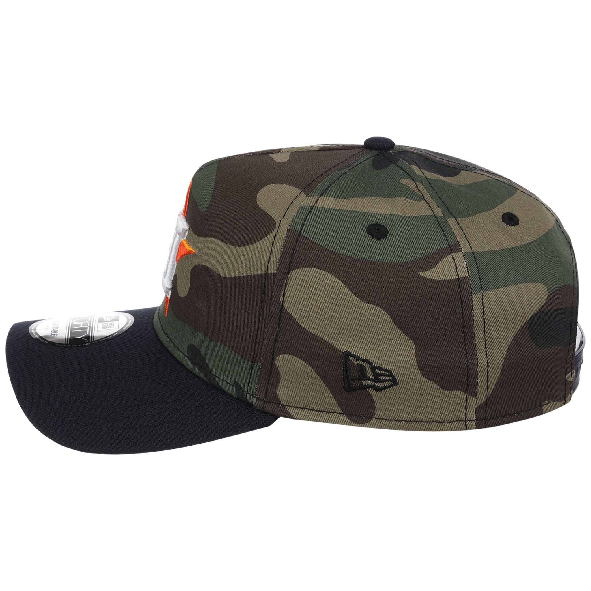 Houston Astros MLB Woodland Contrast New Era 9FORTY