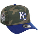 Kansas City Royals MLB Woodland Contrast New Era 9FORTY