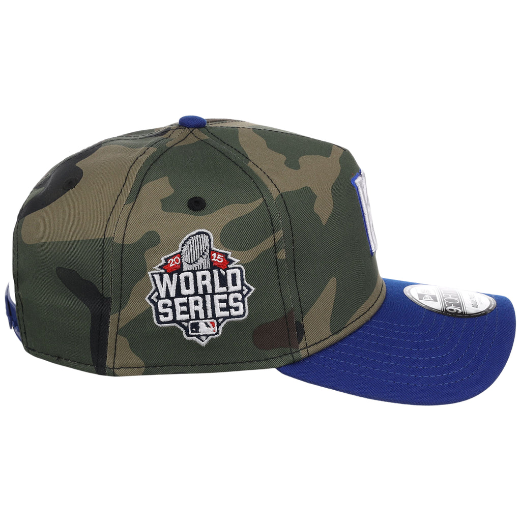 Kansas City Royals MLB Woodland Contrast New Era 9FORTY