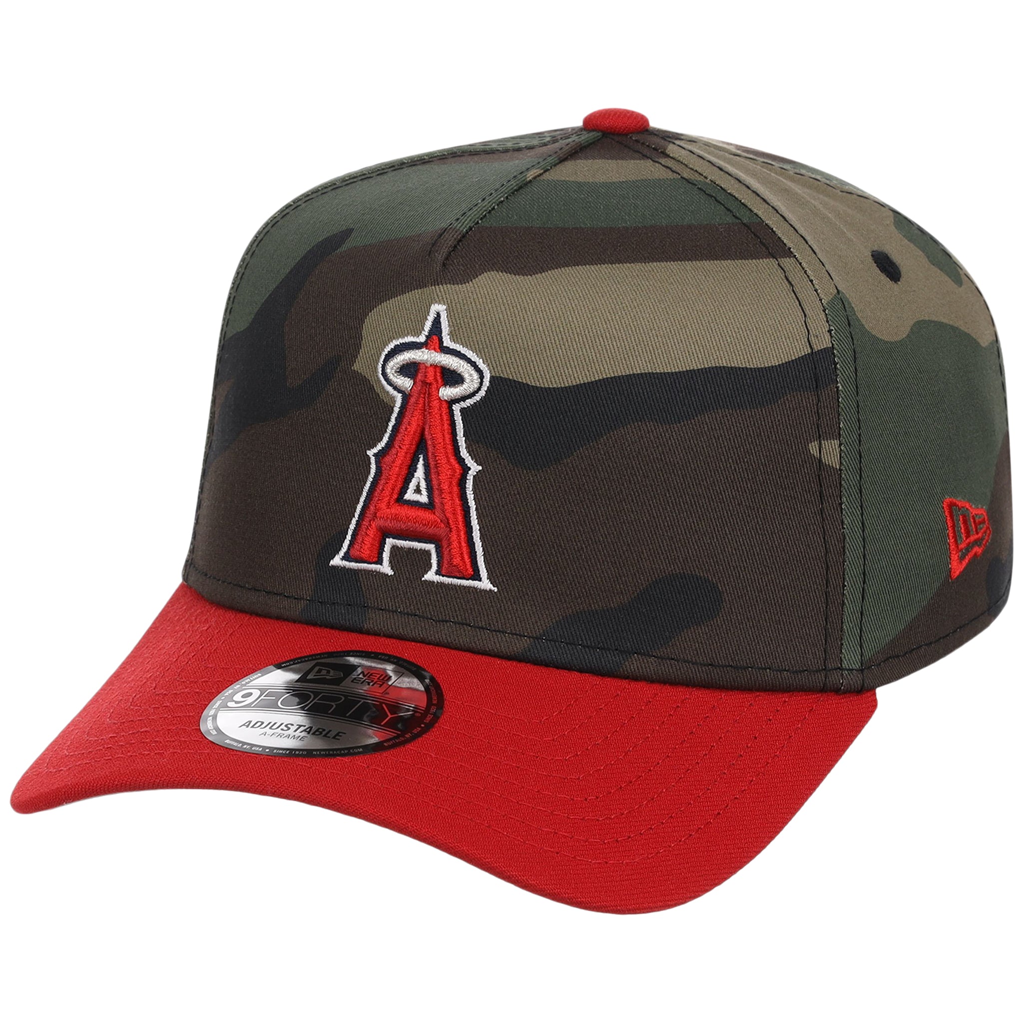 Anaheim Angels MLB Woodland Contrast New Era 9FORTY
