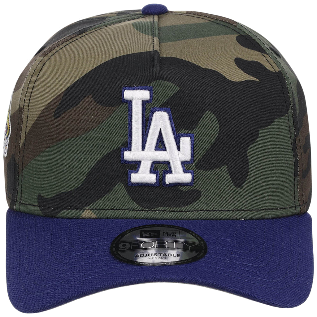 Los Angeles Dodgers MLB Woodland Contrast New Era 9FORTY