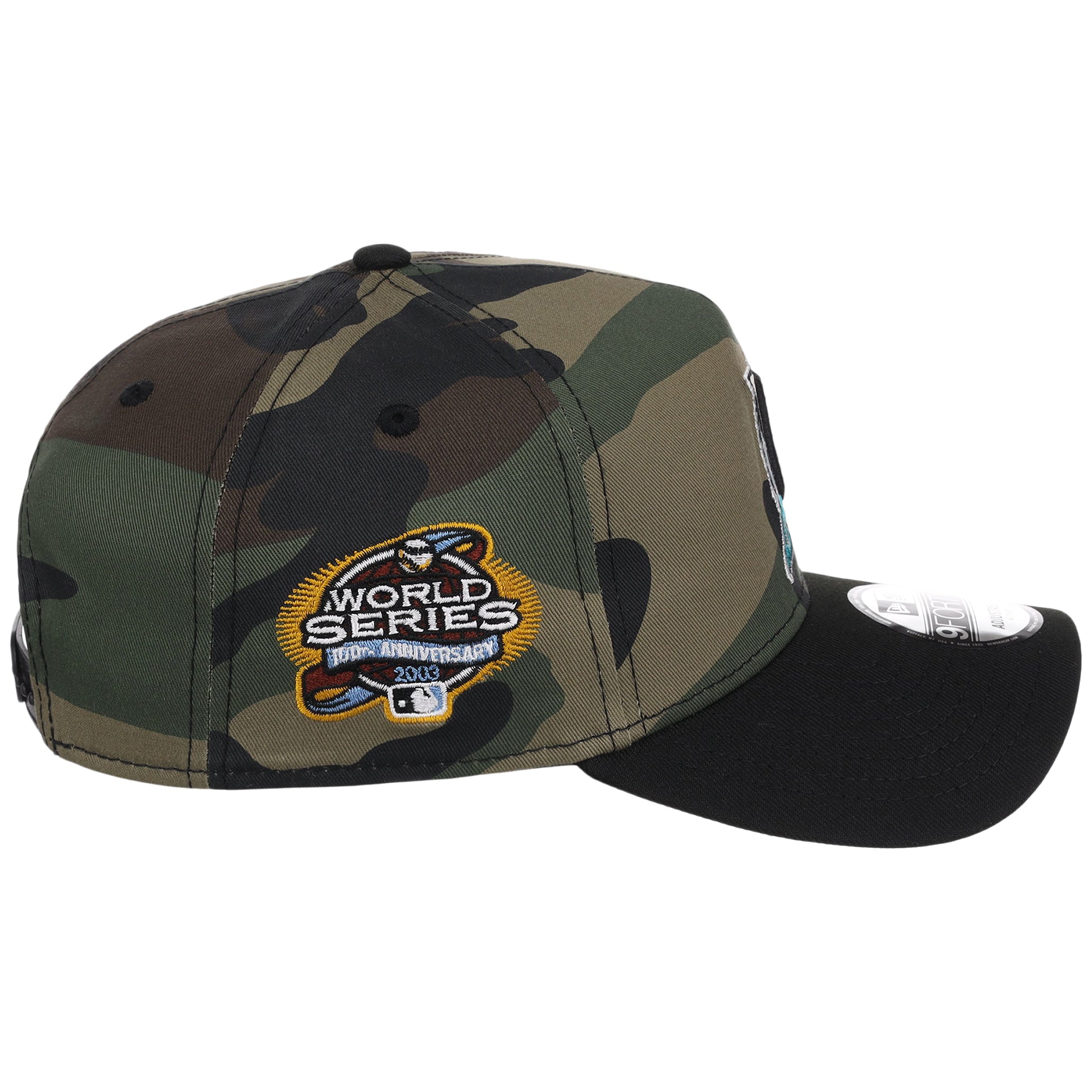 Florida Marlins MLB Woodland Contrast New Era 9FORTY