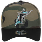 Florida Marlins MLB Woodland Contrast New Era 9FORTY