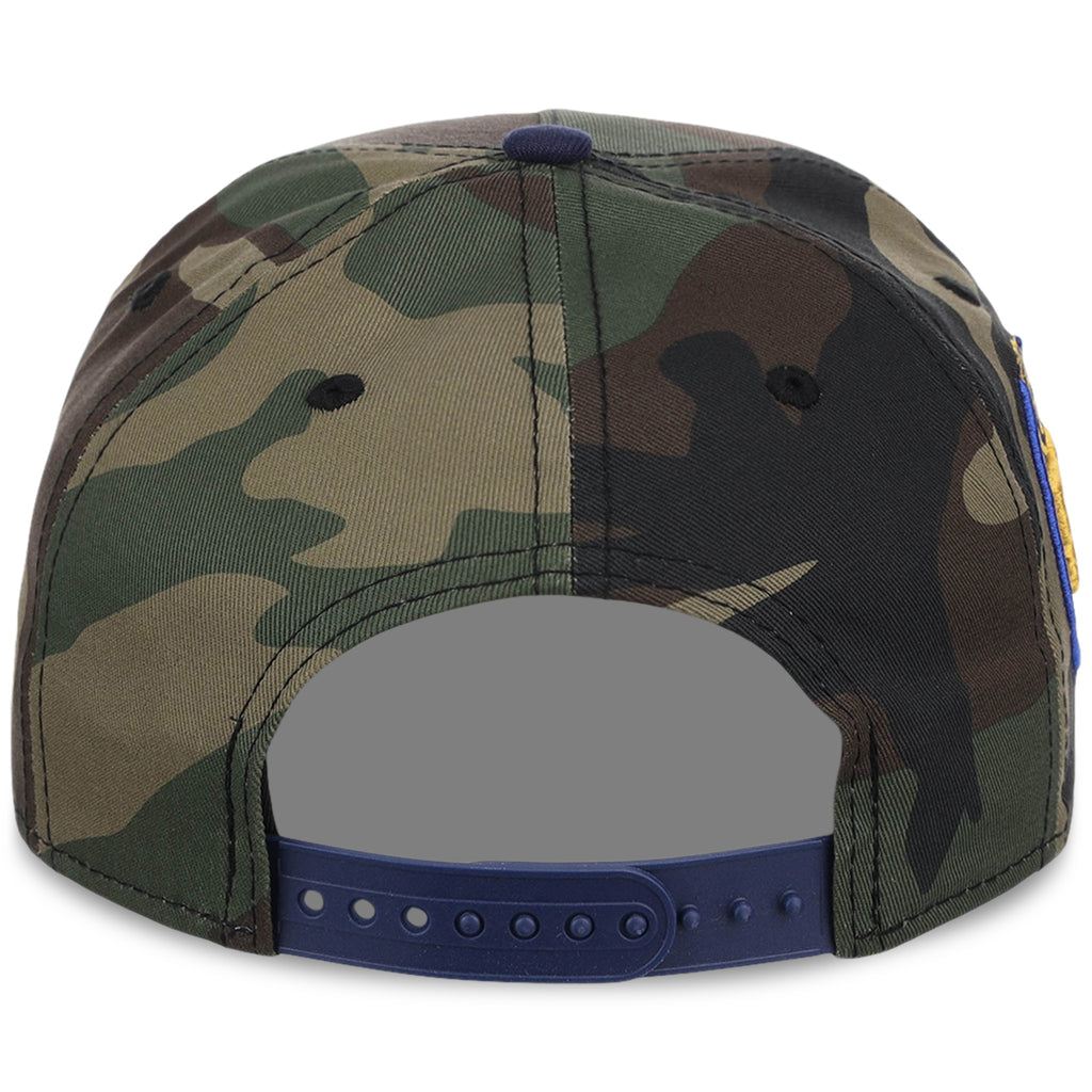 Milwaukee Brewers MLB Woodland Contrast New Era 9FORTY