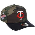 Minnesota Twins MLB Woodland Contrast New Era 9FORTY