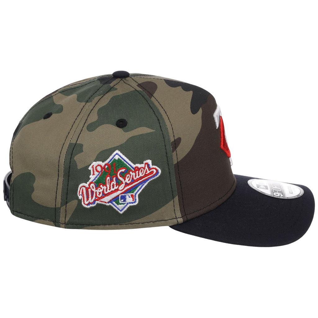 Minnesota Twins MLB Woodland Contrast New Era 9FORTY