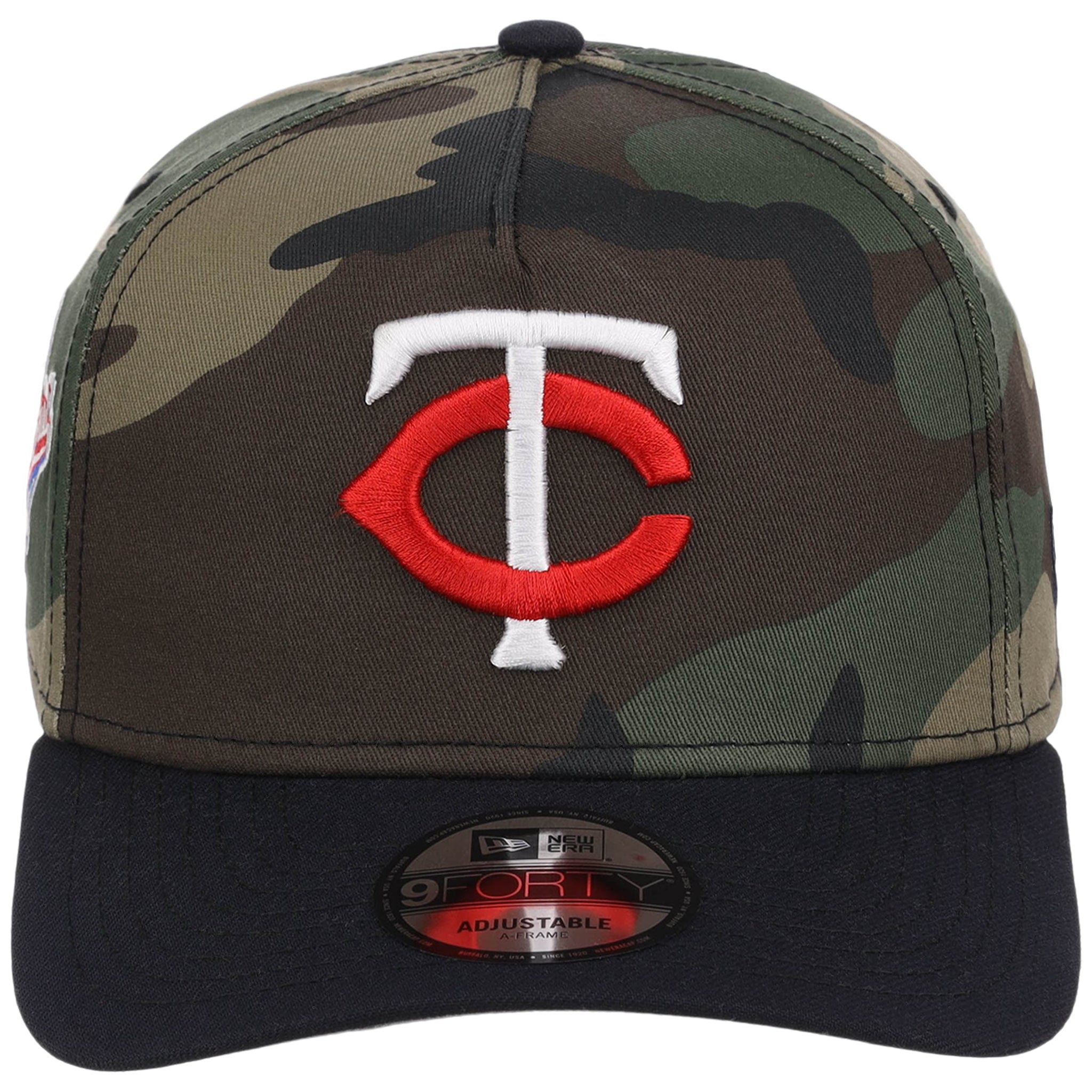 Minnesota Twins MLB Woodland Contrast New Era 9FORTY