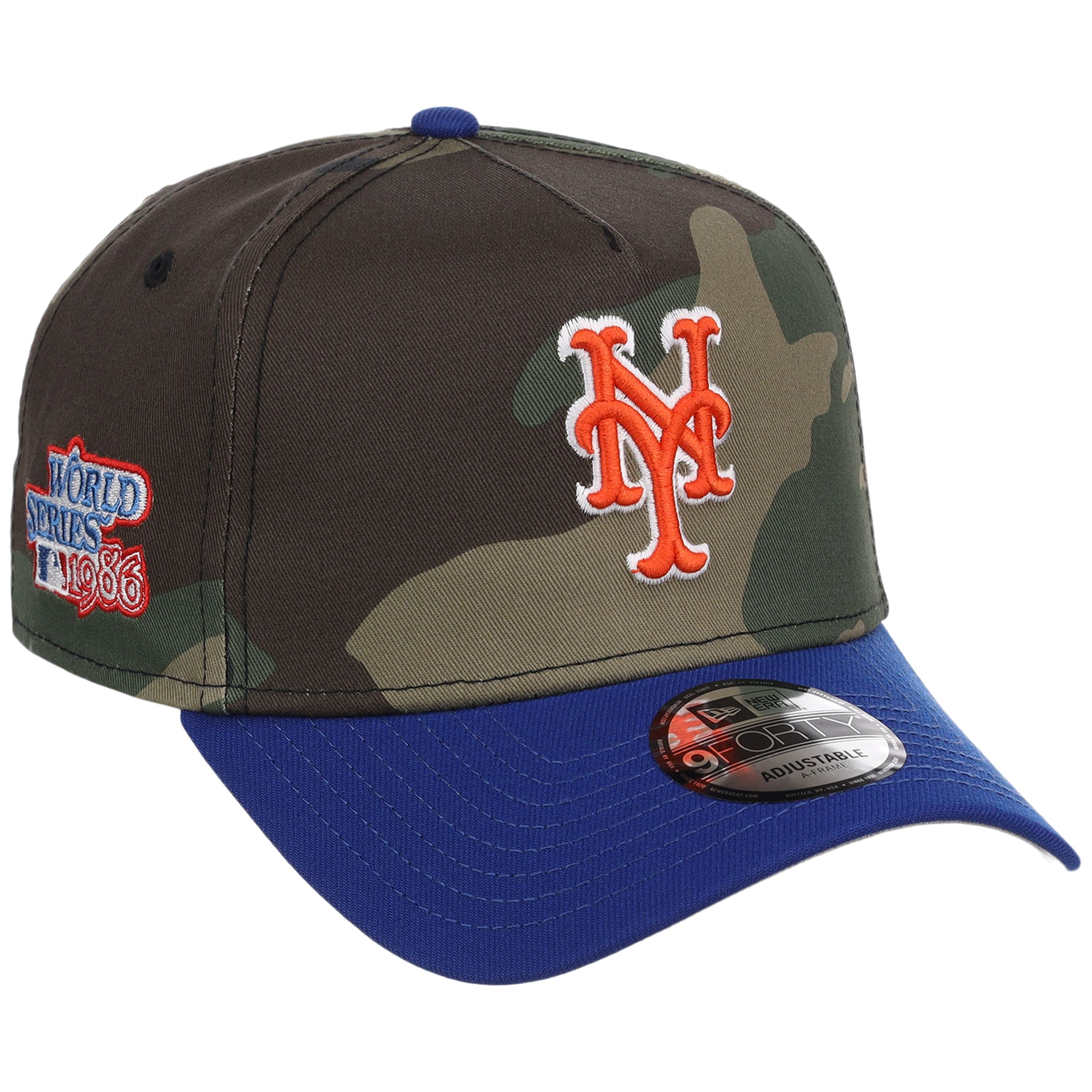 New York Mets MLB Woodland Contrast New Era 9FORTY