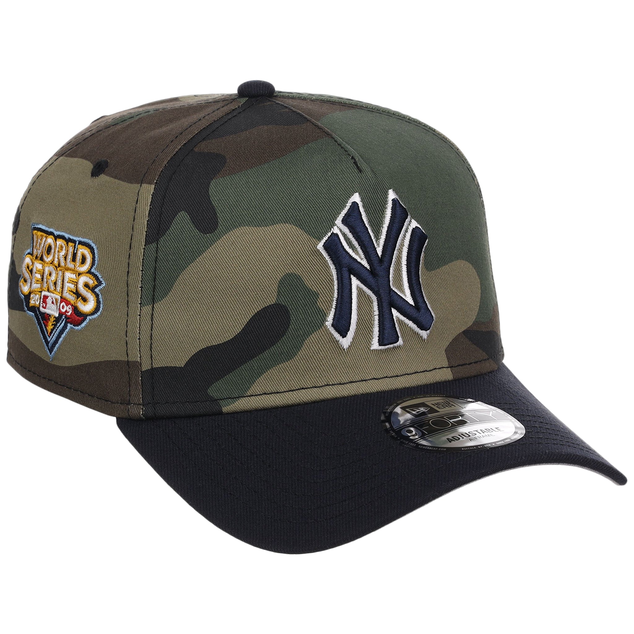 New York Yankees MLB Woodland Contrast New Era 9FORTY