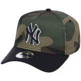 New York Yankees MLB Woodland Contrast New Era 9FORTY