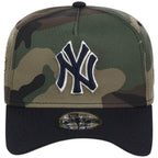 New York Yankees MLB Woodland Contrast New Era 9FORTY