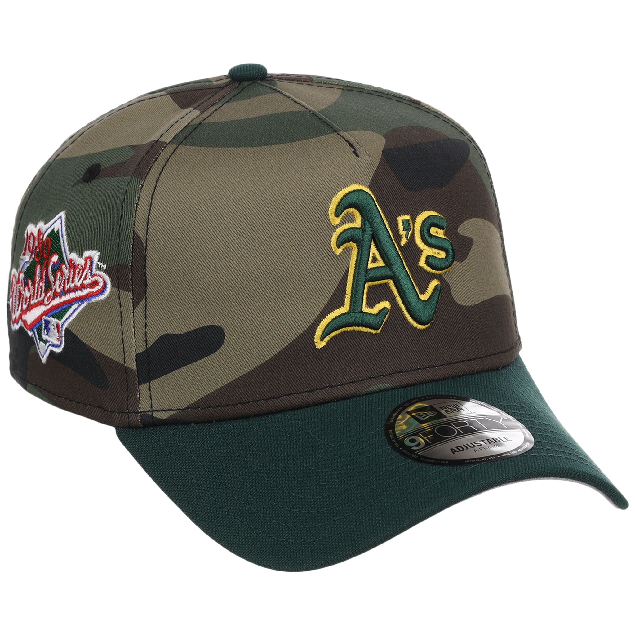 Oakland Athletics MLB Woodland Contrast New Era 9FORTY