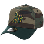 Oakland Athletics MLB Woodland Contrast New Era 9FORTY