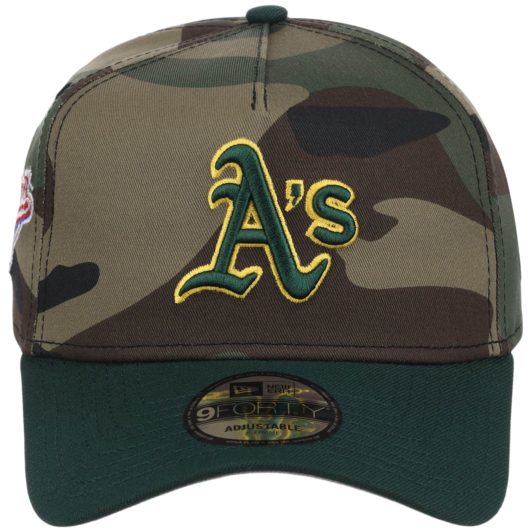Oakland Athletics MLB Woodland Contrast New Era 9FORTY
