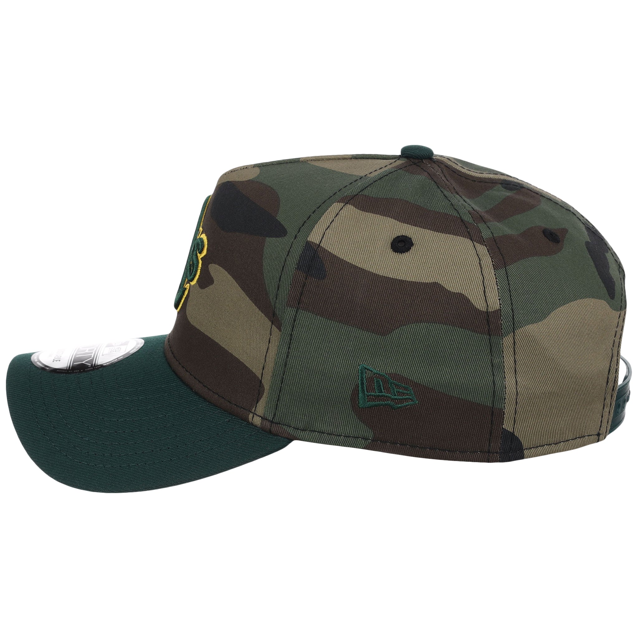 Oakland Athletics MLB Woodland Contrast New Era 9FORTY