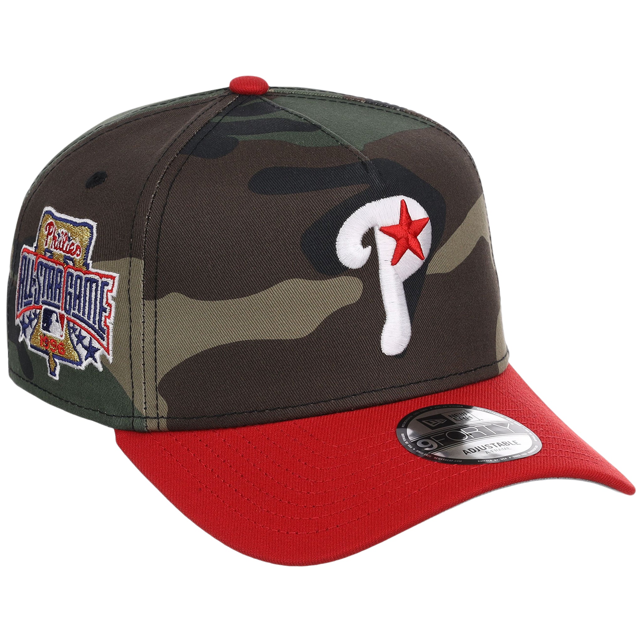 Philadelphia Phillies MLB Woodland Contrast New Era 9FORTY