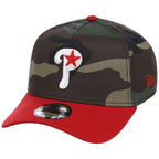 Philadelphia Phillies MLB Woodland Contrast New Era 9FORTY