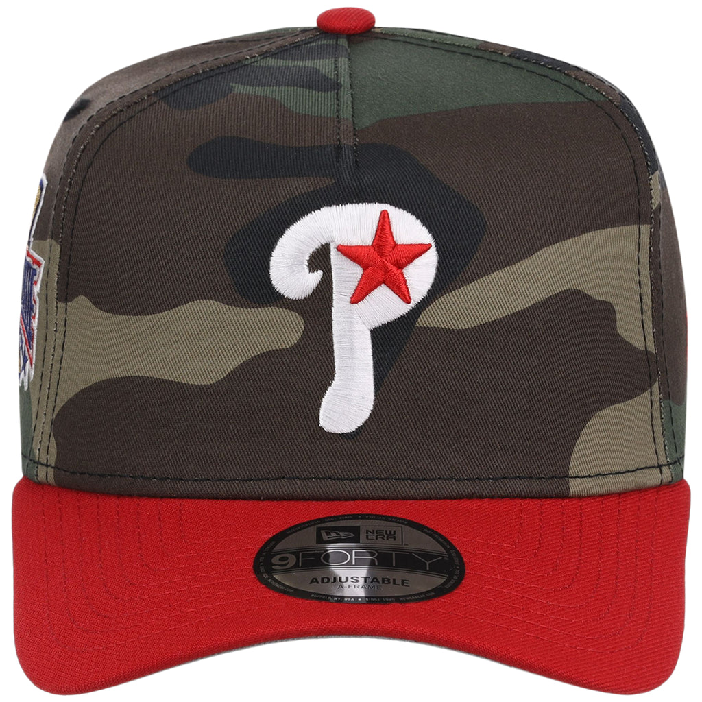 Philadelphia Phillies MLB Woodland Contrast New Era 9FORTY