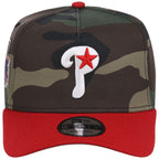 Philadelphia Phillies MLB Woodland Contrast New Era 9FORTY