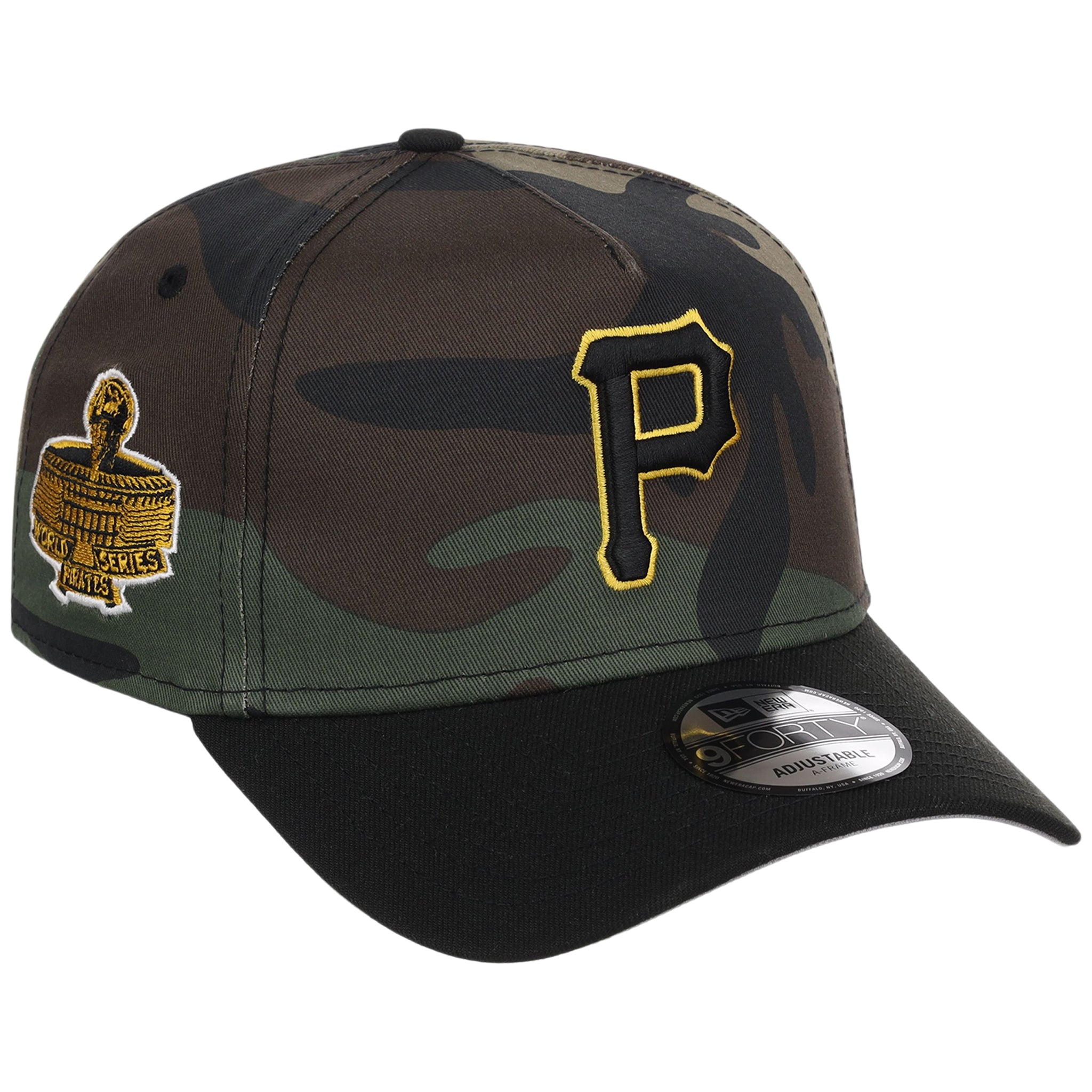 Pittsburgh Pirates MLB Woodland Contrast New Era 9FORTY