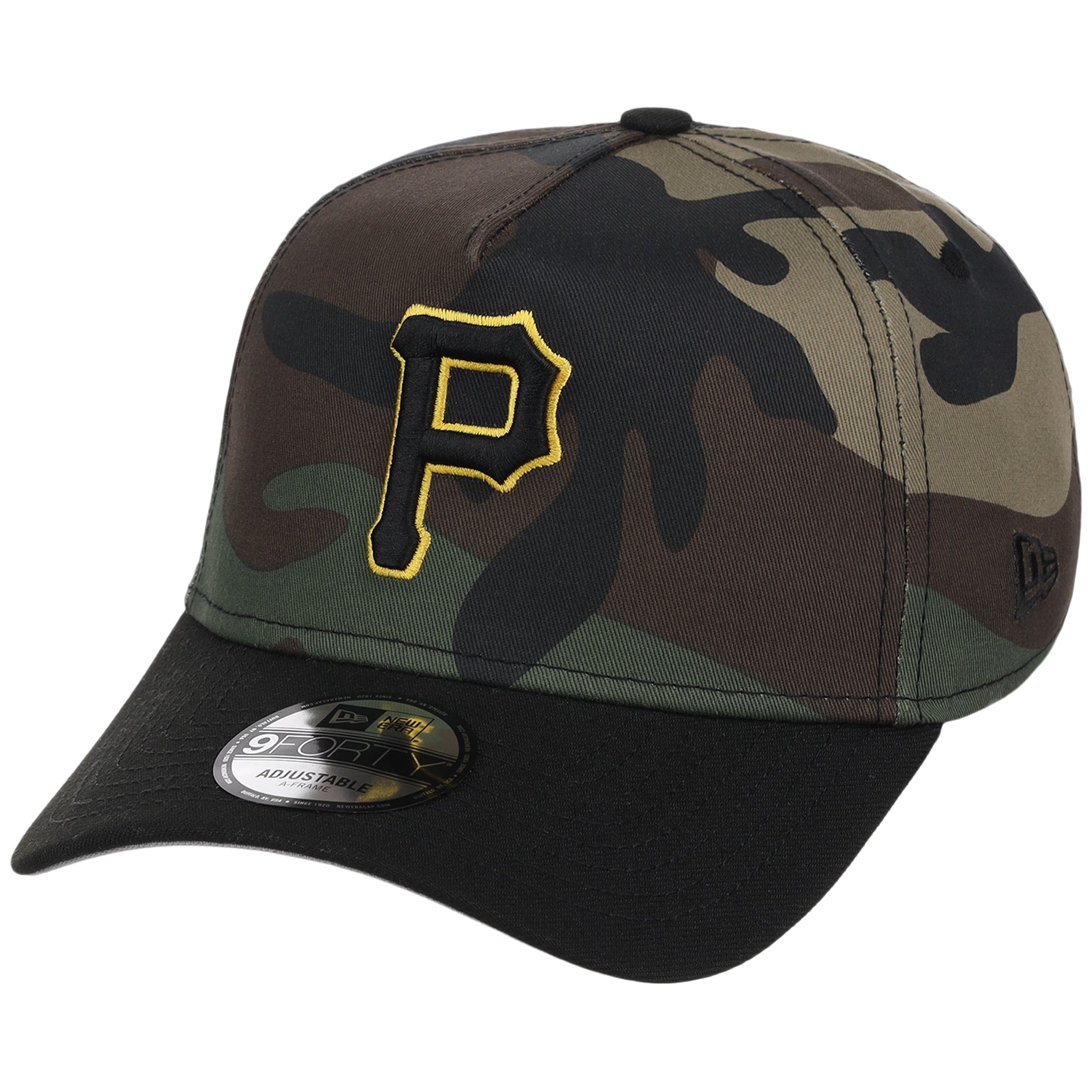 Pittsburgh Pirates MLB Woodland Contrast New Era 9FORTY