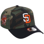 San Diego Padres MLB Woodland Contrast New Era 9FORTY