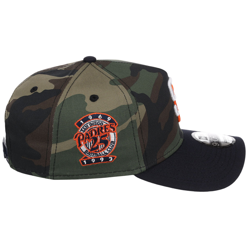 San Diego Padres MLB Woodland Contrast New Era 9FORTY