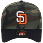 San Diego Padres MLB Woodland Contrast New Era 9FORTY