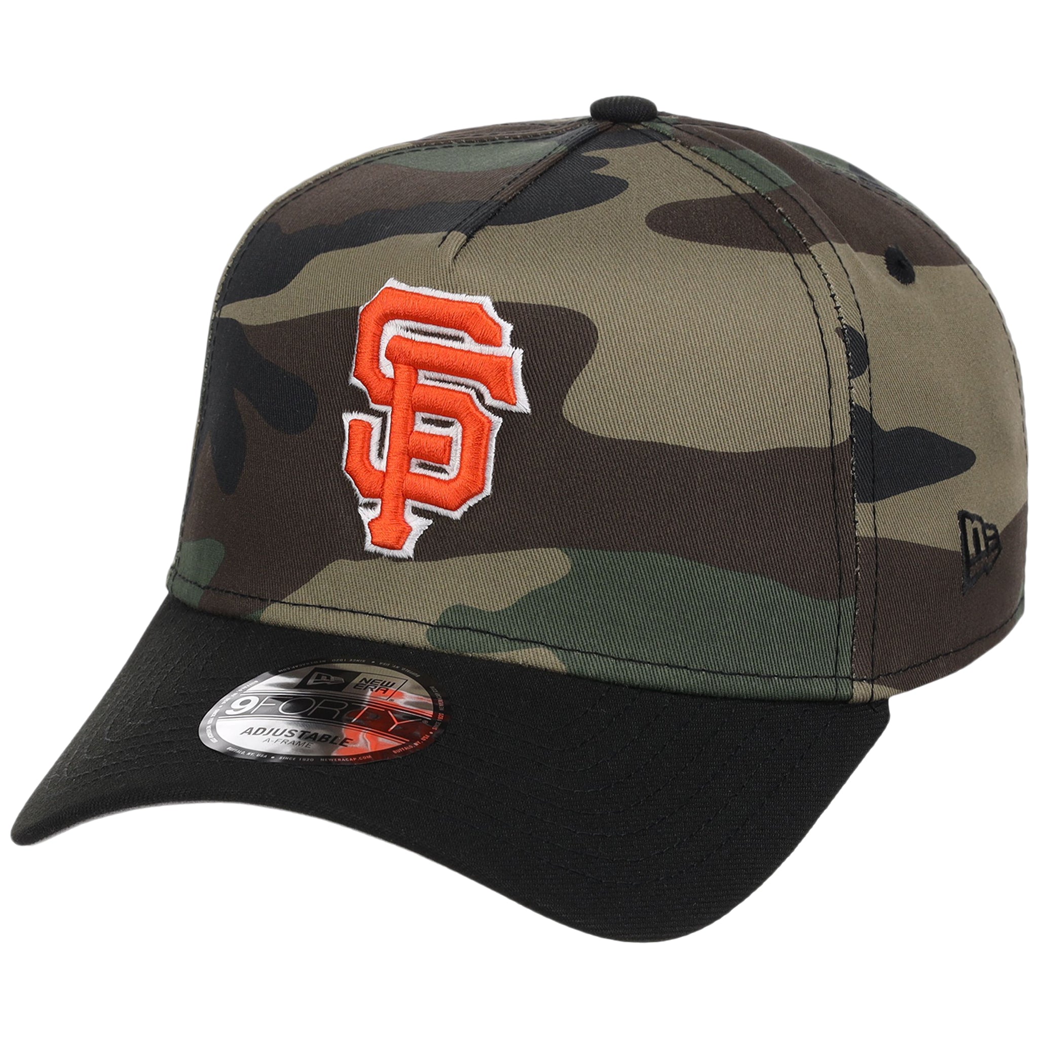 San Francisco Giants MLB Woodland Contrast New Era 9FORTY