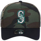 Seattle Mariners MLB Woodland Contrast New Era 9FORTY