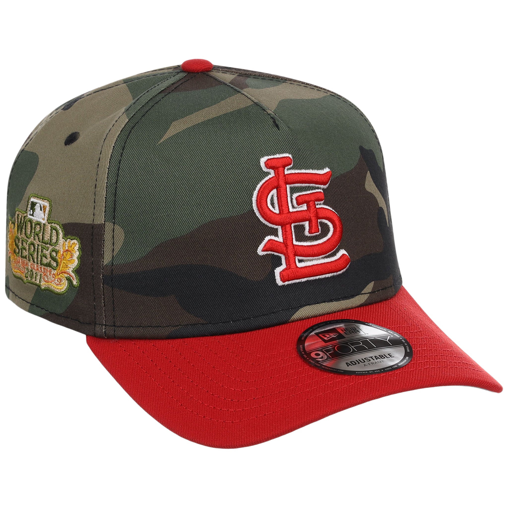 St. Louis Cardinals MLB Woodland Contrast New Era 9FORTY