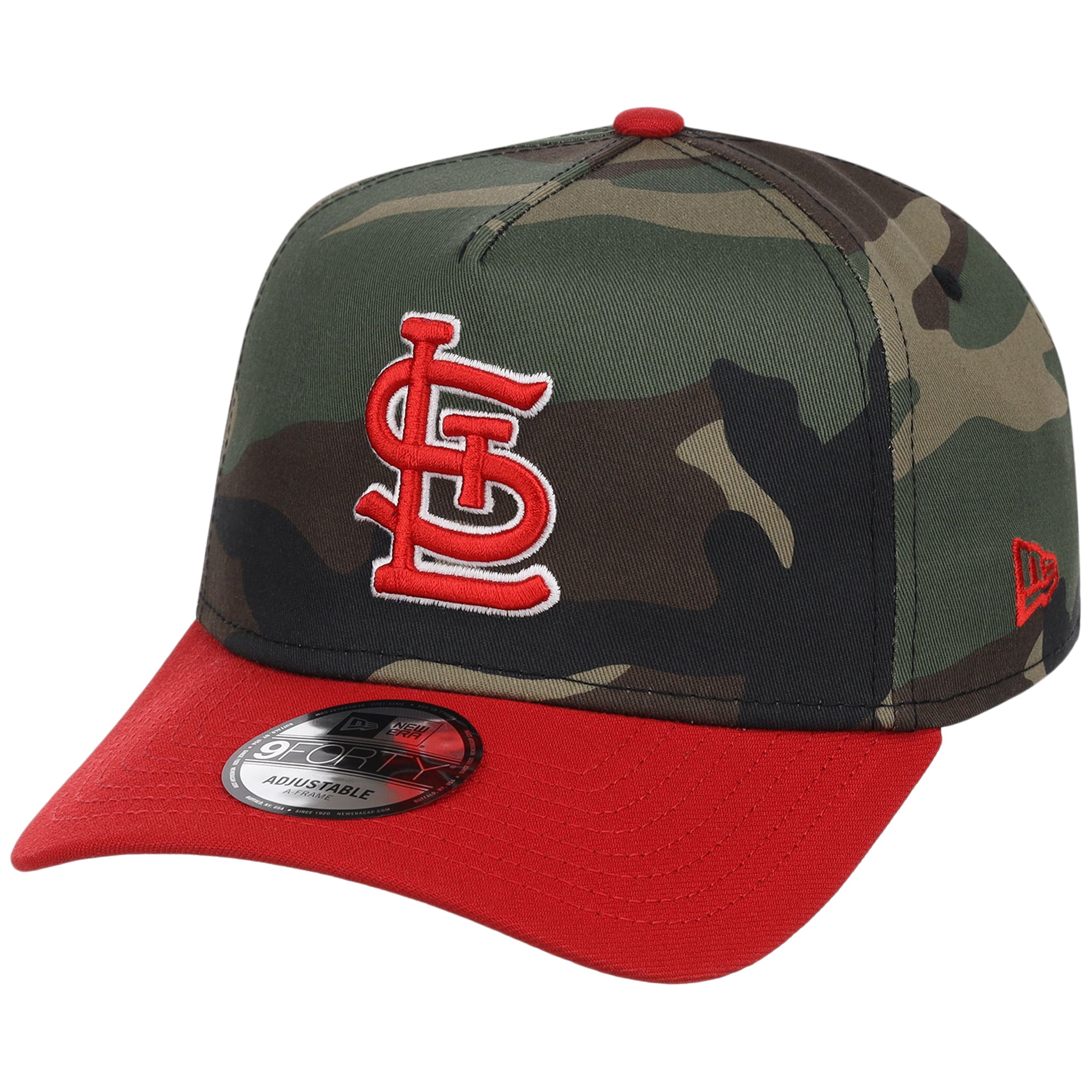 St. Louis Cardinals MLB Woodland Contrast New Era 9FORTY