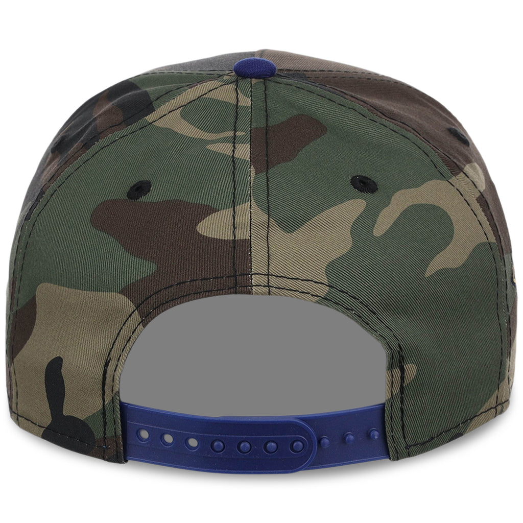 Texas Rangers MLB Woodland Contrast New Era 9FORTY